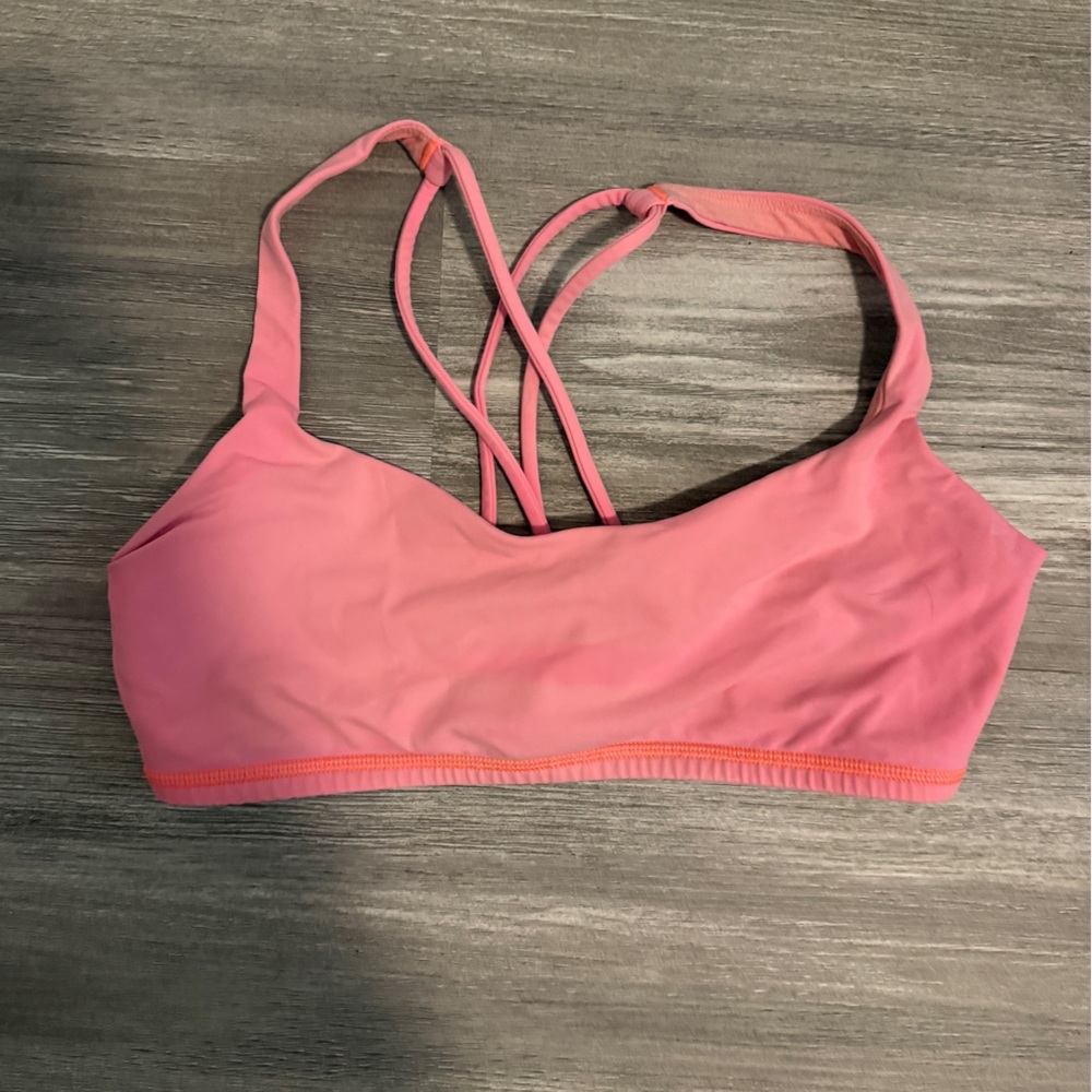 lululemon athletica Pink Sports Bra